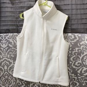 White Columbia Vest